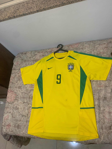 Camisa Brasil Penta 2002 Ronaldo Original