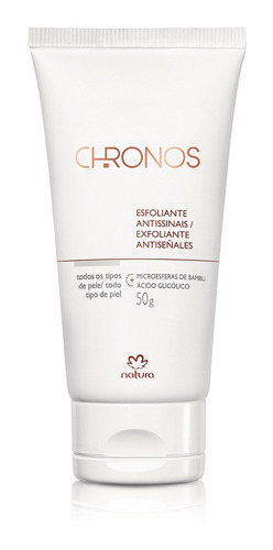 Exfoliante Antiseñales Chronos Natura - Los Viajes De Marian