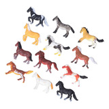 Figura De Caballo, 12 Piezas, Caballos De Juguete, Alta Simu