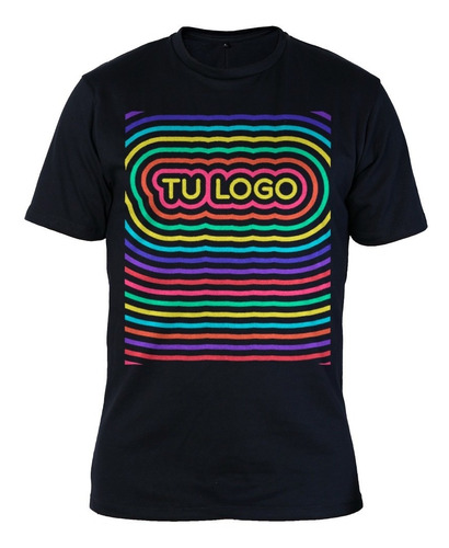 Remera Personalizada Full Color Algodon Premium 24/1 Tu Logo