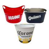 Combo X 3 Fraperas Baldes De Hielo Corona Brahma Quilmes