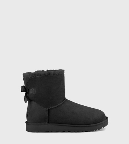 Botas Mujer Mini Bailey Bow Ii Negro Ugg