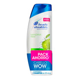 Pack Head & Shoulders 2 Shampoo Manzana Fresh 375ml C/u