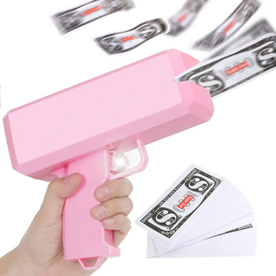 Pistola Lanza Billetes Cash Super Gun Fiesta Money Rain | MercadoLibre