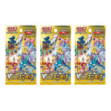 (3 Paquetes) Juego De Cartas Pokemon High Class Pack Vstar .