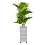 Vaso Com Planta Artificial Palmeira Grande Decoração Sala