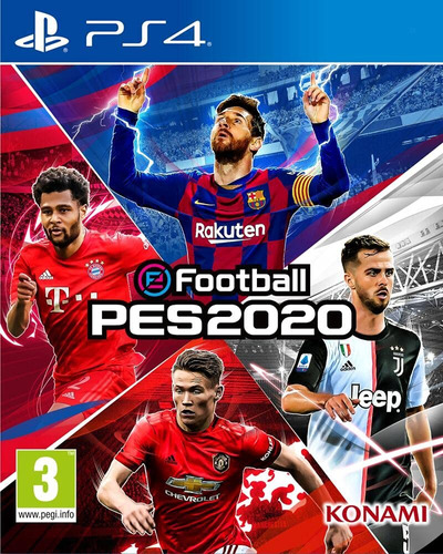 E Football Pes 2020.ps4.fisico.usado