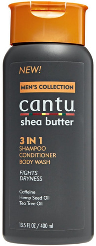 Pack De 3 Cantu Colección Para Hombre 3-en-1 Shampoo