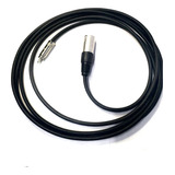 Cable De Rca A Xlr Macho Mono De 6 Metros