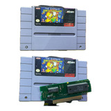 The Simpsons Bart Nightmare Snes Original *play Again*