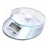 Bascula Digital Adir 1609 Con Charola De Vidrio Capacidad Máxima 5 Kg Color Blanco