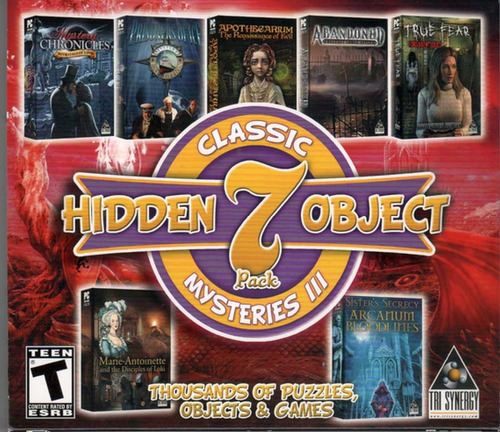 Classic Misterios Iii Hidden Object 7 Pack Juego De Pc