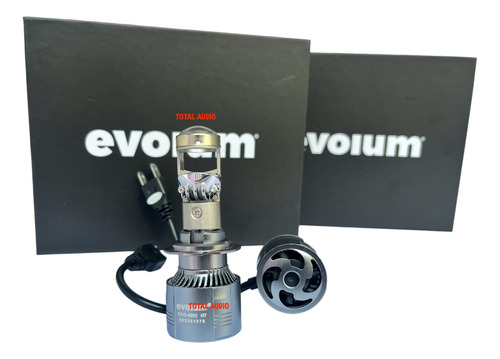 Kit De Focos Led H7 H11 9005 Proyector Lupa Evolum 30,000lm