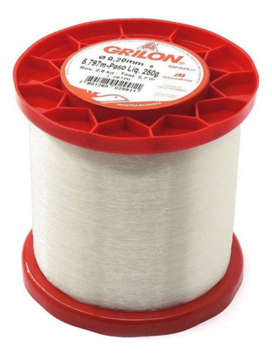 Linha De Pesca Grilon Nylon 250g  Rede Tarrafa Envio Rápido