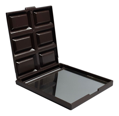 Espejo De Cartera Con Forma De Chocolate