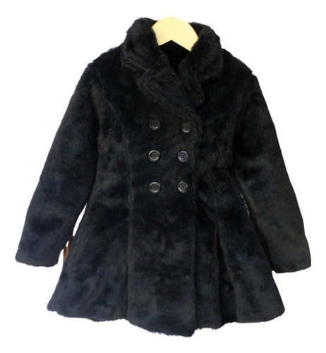 Casaco Teddy Infantil Feminino Inverno Quentinho Pelúcia