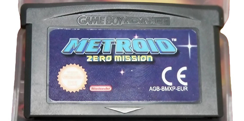 Metroid Zero Mission Nintendo Game Boy Advanced Sp Fisico 