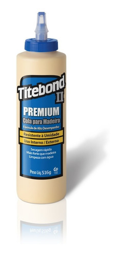 Cola Titebond Premium - 500g  Marceneiro