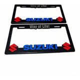 Par (2) Portaplacas Suzuki Swift Vitara S-cross Ciaz Ignis