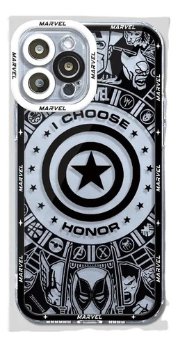 Funda De Teléfono Super Hero Marvels Sign Para iPhone 15, 14