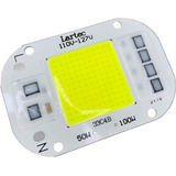 01 Chip Led Para Refletor Luz Fria Não Precisa Reator 100w