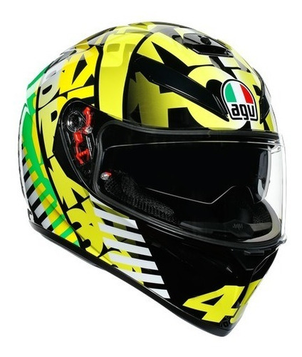 Casco Agv K3 Sv Tribe 46 Valentino Rossi