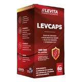 Levcaps  Natural Levita Segredo Das Famosas Sabor Neutro