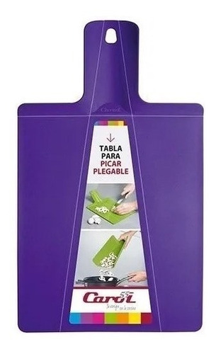 Tabla Picar Carol Plegable Corte Flexible 26x29,5cm C/ Mango