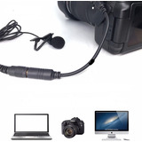 Kit Microfono Celular Y Adaptador Para Camaras Dslr  O Pc