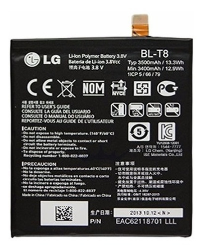 Bateria Bl-t8 LG G Flex