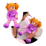 Muñeca De Trapo 50cm Peluche Grande Suave Niñas Bebés Nl16-3