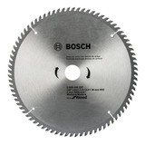 Disco De Corte Bosch Sierra Eco Madera 254mm 10 X 80 D