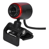 Webcam Usb 480p Câmera Web Digital Com Microfone Sku062
