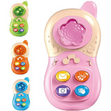 Telefone Celular Infantil Musical Luz Som Bebê Brinquedo