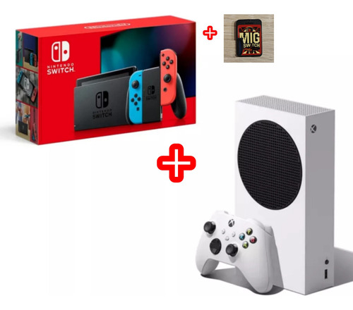 Nintendo Switch + Migswitch + X Box Series S