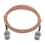 Zjsdrfm Bnc Macho A Bnc Macho Conector Adaptador Con Cable C