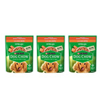 Alimento Dog Chow Pouch Perros Minis Pequeños Salmón 100g X3