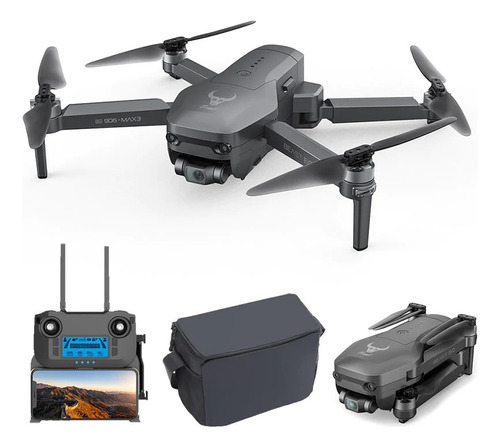 Drone Zll Sg906 Max3 2bat 29min 4km 3eixos Sensor Gps +case