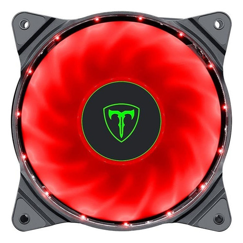 Cooler Fan T-dagger T-tgf300-b Led 120mm P/ Gabinete Led Vermelho