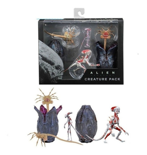 Boneco Figura Alien Covenant Creature Pack Predator