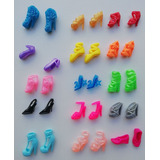 Zapatos Para Barbie Mattel/ 15 Pares Pub 4