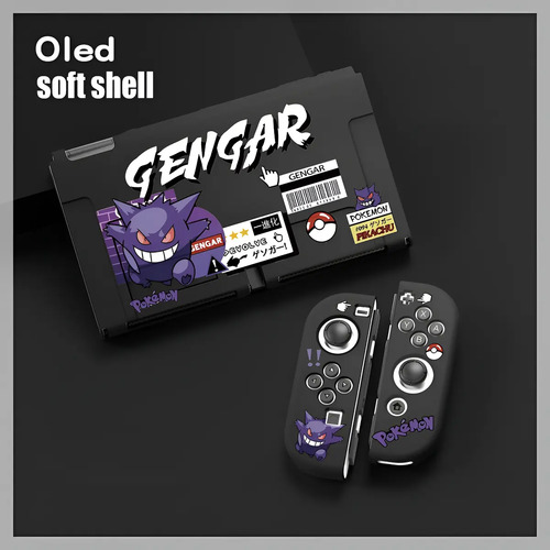 Funda Protectora Nintendo Switch Oled Gengar Pokémon | Meses sin interés