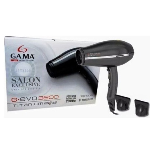 Secador De Pelo Gama G-evo Evo 3800 Titanium Ion 2300w