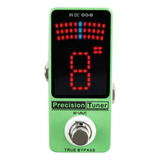M-vave Precision Tuner Pedal Pantalla Led Con True Bypass