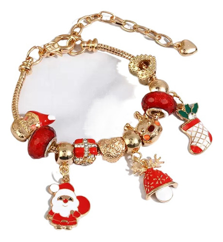 Pulsera De Navidad Regalo De Papá Noel