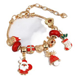 Pulsera De Navidad Regalo De Papá Noel