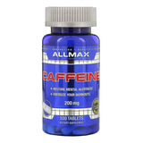 Cafeína 200mg 100 Tabs Caffeine - Allmax Importado