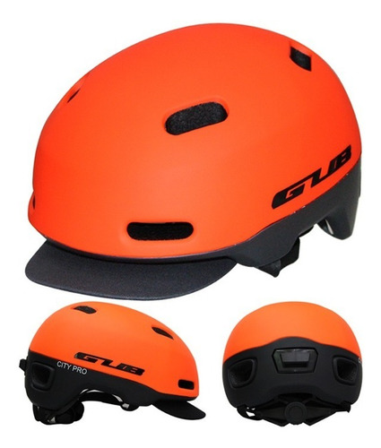 Casco Scooter Gub City Pro, Con Visera, 2 Colores.