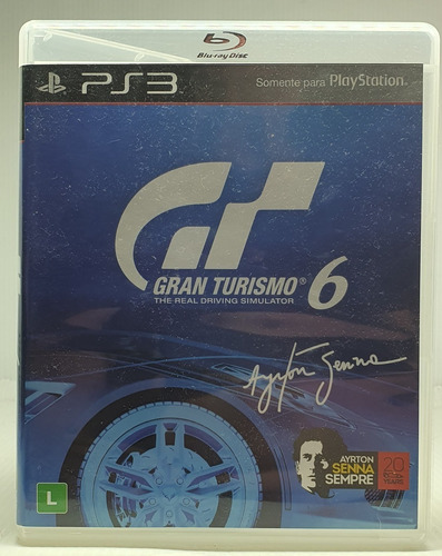 Gran Turismo 6 Ps3 Midia Fisica Seminovo