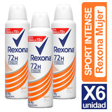 Desodorante Rexona Mujer Sport Pack De 6 Unidades 150ml